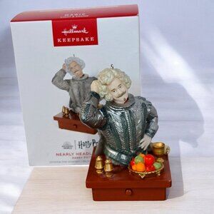 Hallmark 2023 Harry Potter Nearly Headless Nick Ornament MAGIC Light Sound